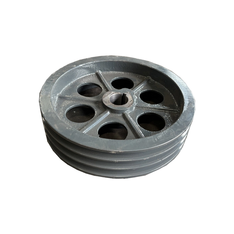 Шкив большой ременный привода роторной косилки Rossel