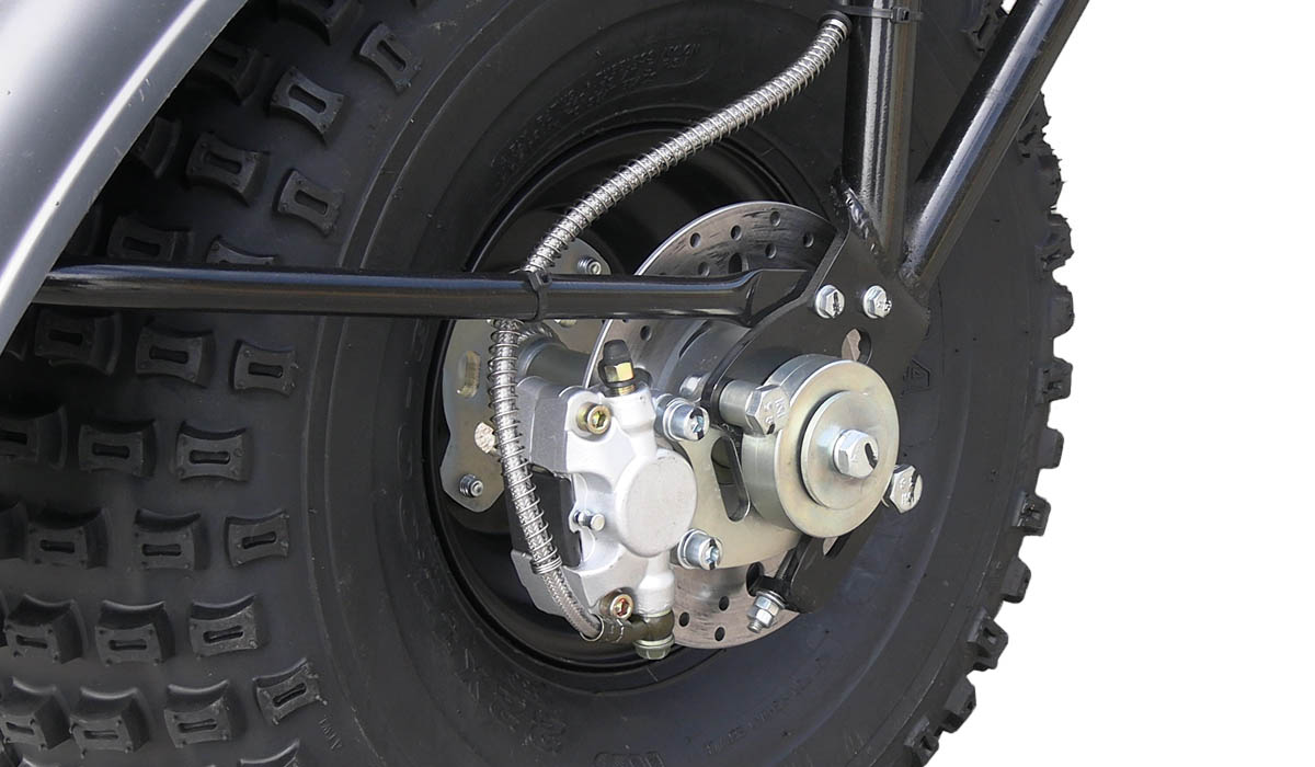 Мотоцикл СКАУТ-7 БОЦМАН 2, 9 лс KP230PRO, колеса GIANT, ФАРА, ЭЛ.СТ. перед и зад подв.