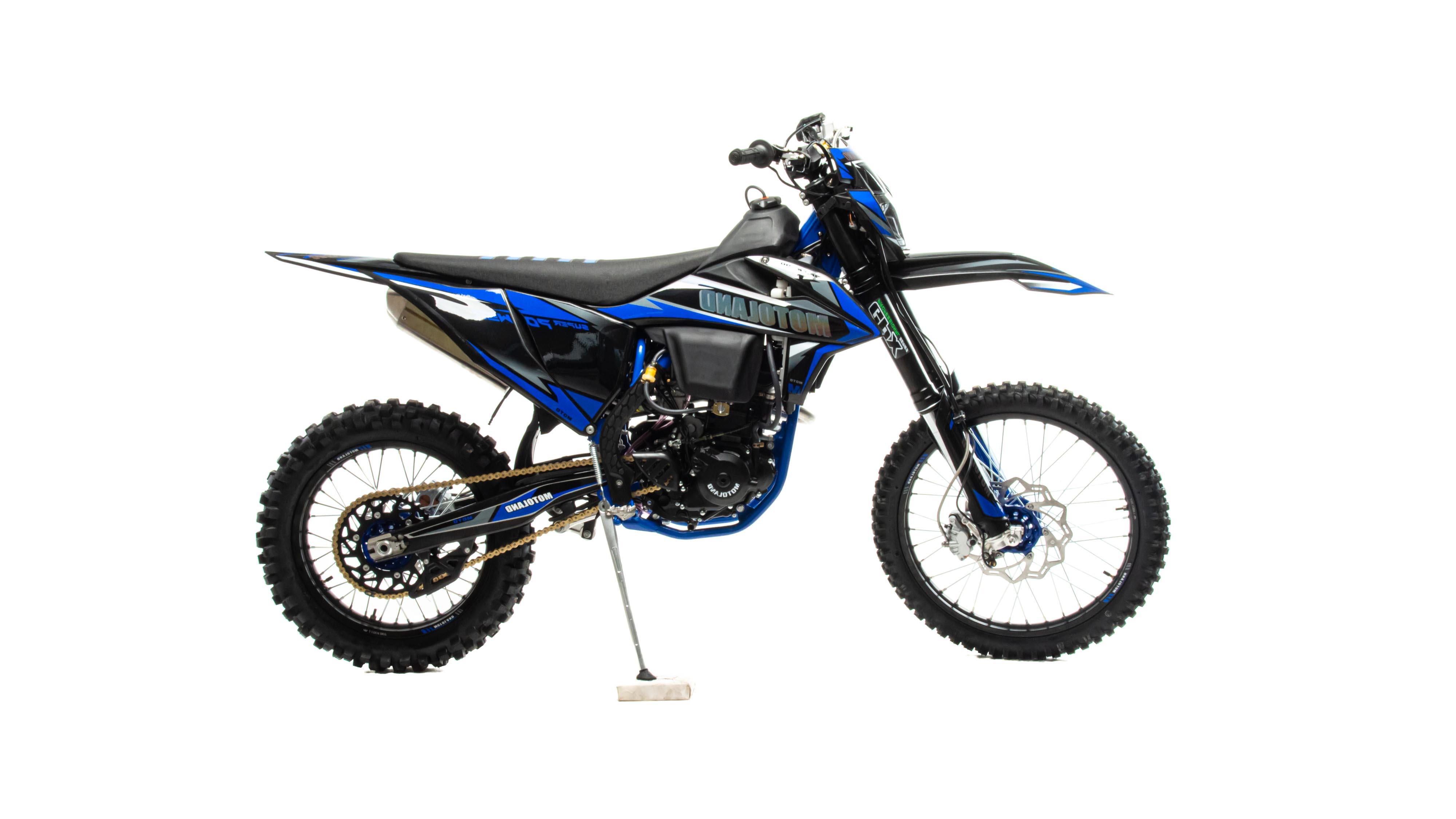 Мотоцикл Кросс Motoland FX 300 NC (ZS 182MN) синий