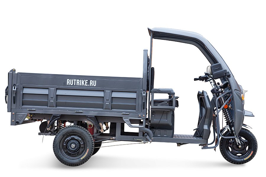 Грузовой электрический трицикл Rutrike D5 КАБИНА гидравлика 1500 72V1500W