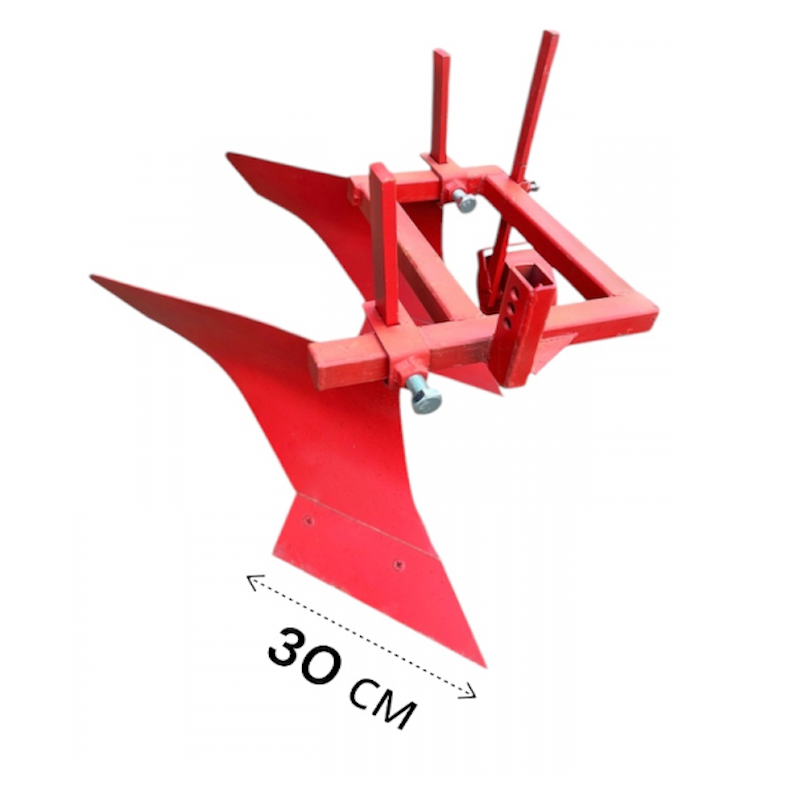 Плуг П1-2х215/14-13 для мотоблока МТЗ (сцепка под прямоугольник)