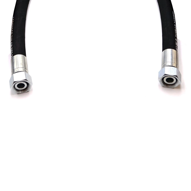 Рукав (шланг) гидравлический 3500мм гайка-гайка М18х1,5 0-90 (для отвала)