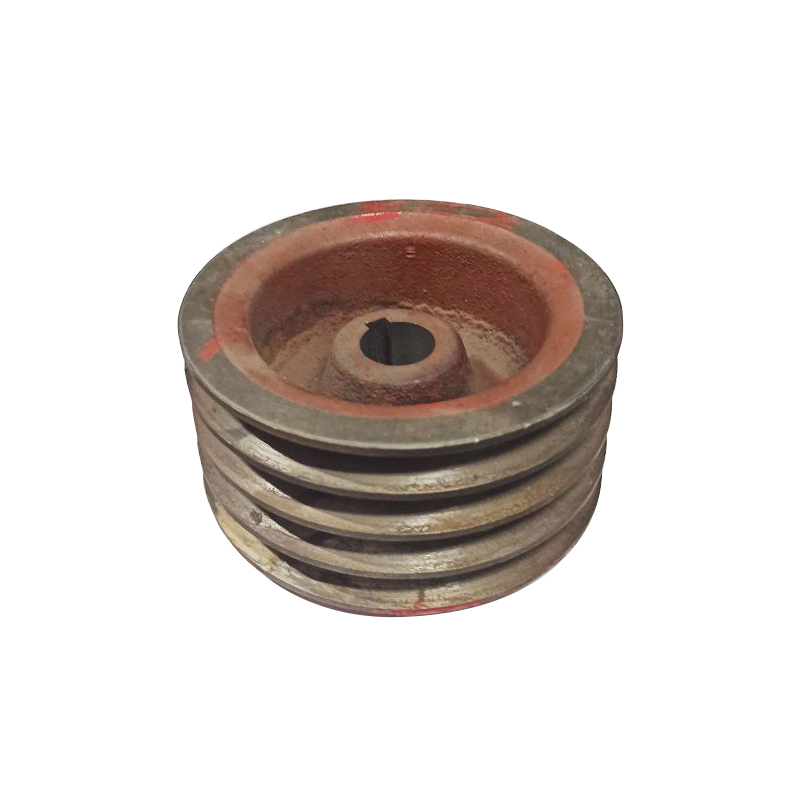 Шкив 4 ручья ф25 под шпонку