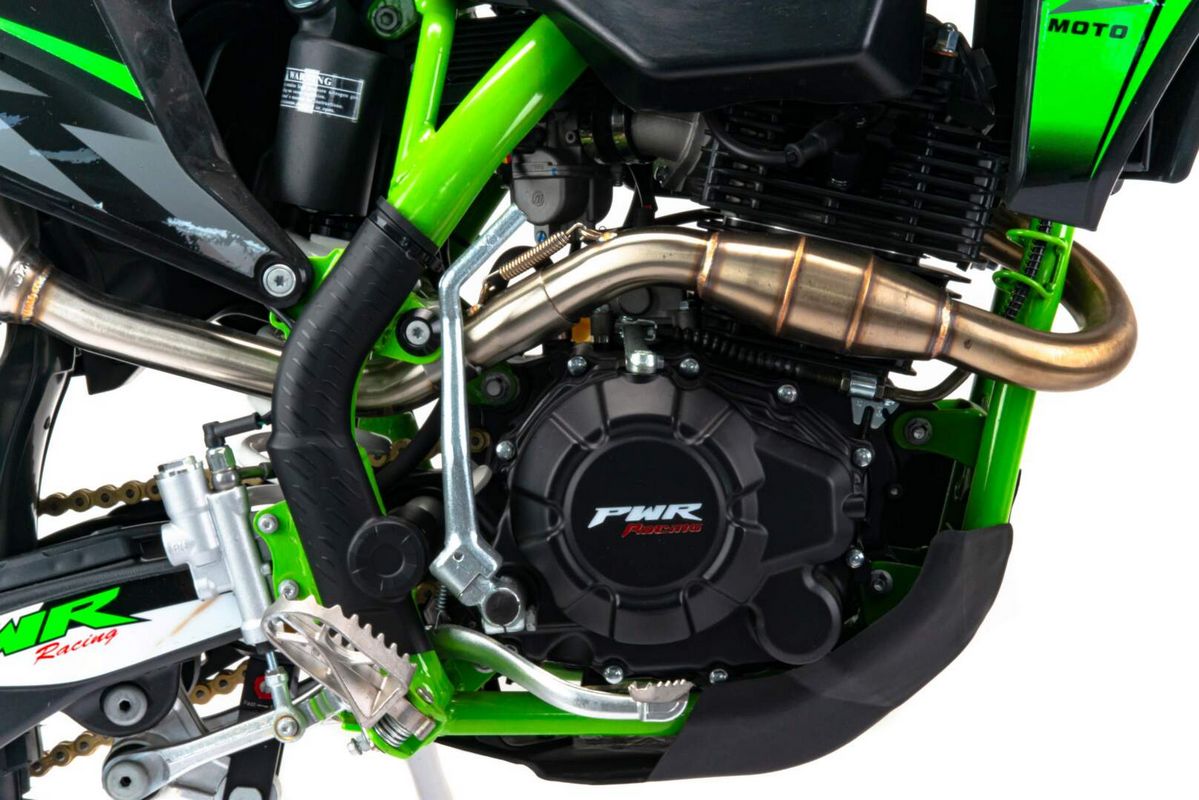 Мотоцикл Кросс PWR FM250 (172FMM-3A) зеленый РАСПРОДАЖА