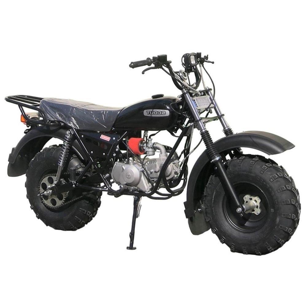 Мотоцикл внедорожный СКАУТ-3Р-125 полуавтомат с РЕВЕРСОМ