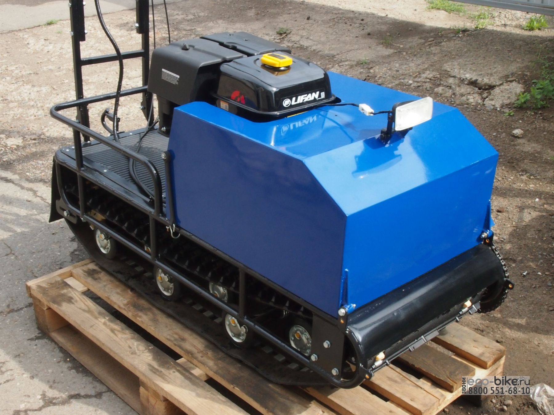 Мотобуксировщик без лыжного модуля 15 л.с., С РЕВЕРСОМ ЛИДЕР-1Р-3Т-15АП (3 тл.), АДАПТИВНАЯ ПОДВЕСКА