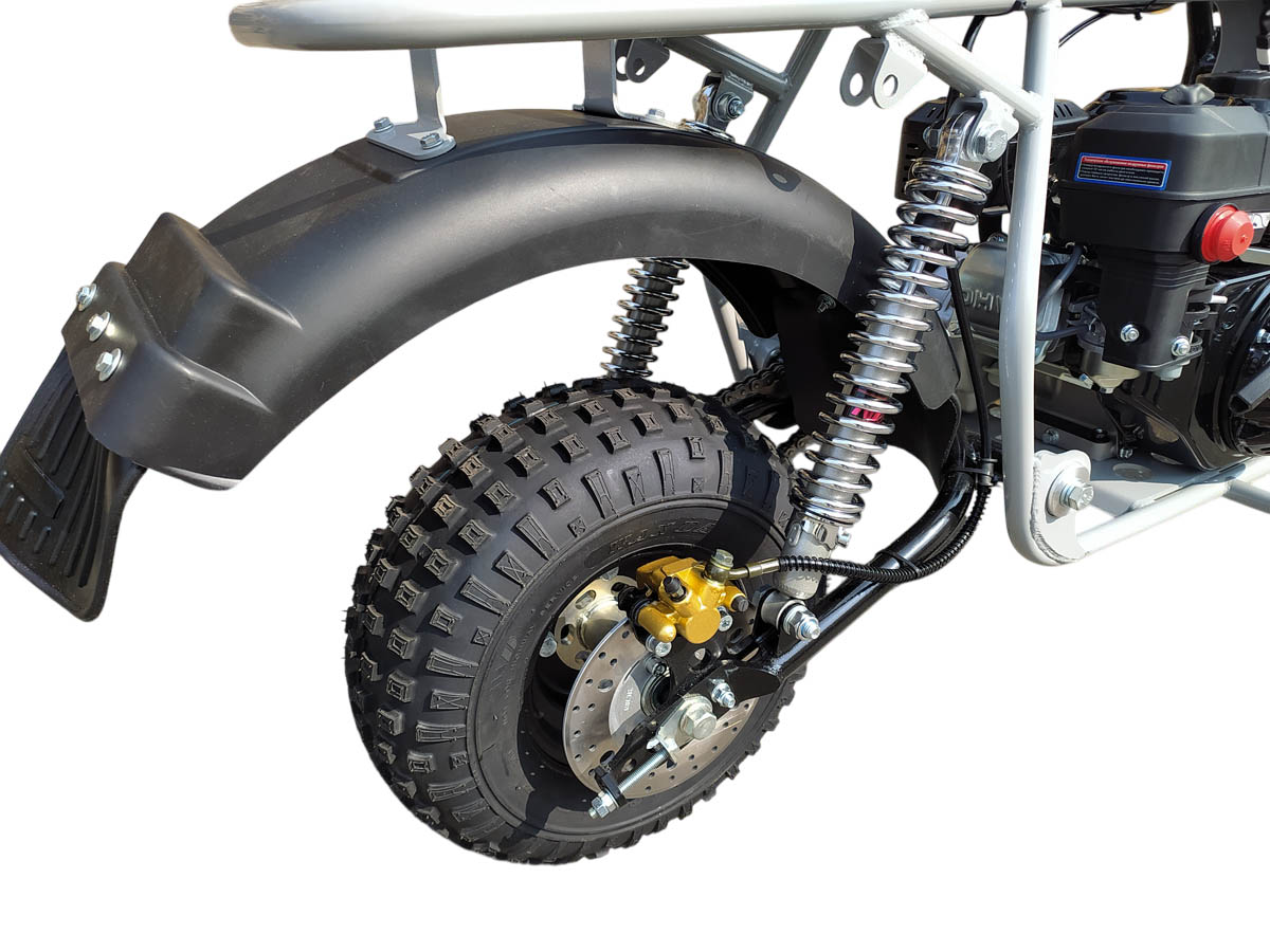 Мотоцикл СКАУТ СПАРК 3 - 7 (передняя и задняя подвеска, 7 л.с. РЕДУКТОР с автоматическим сцеплением)