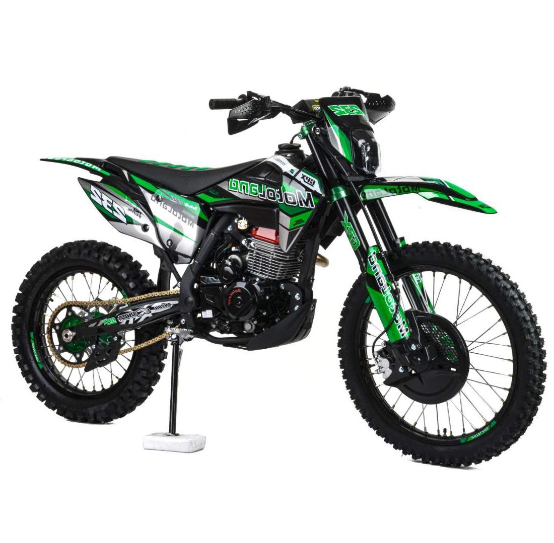 Мотоцикл Кросс Motoland XT300 HS (PR5 4V) зеленый
