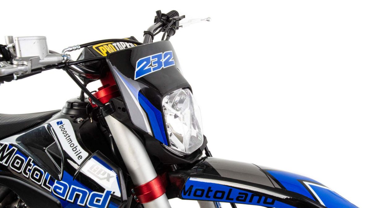 Мотоцикл Кросс Motoland XT300 HS (175FMM) (BB-300cc) синий РАСПРОДАЖА