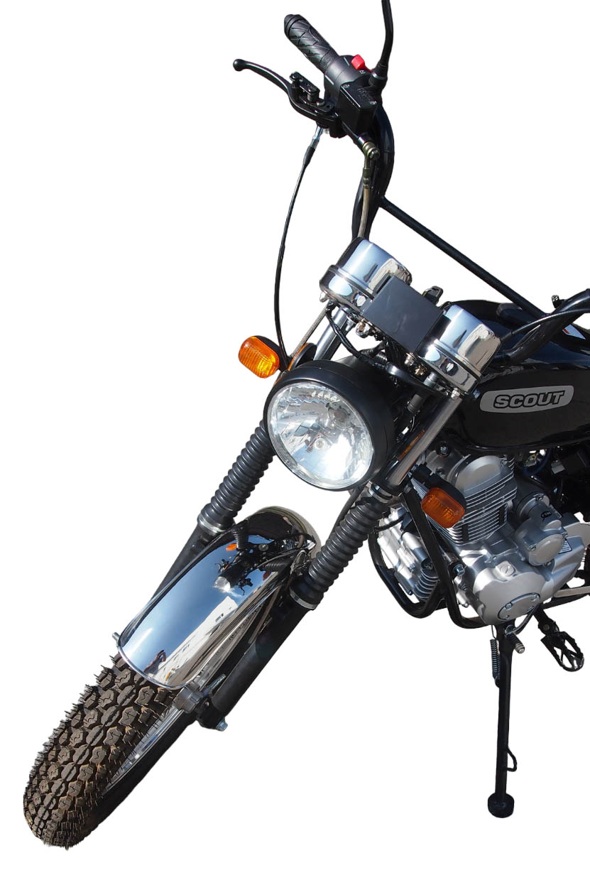 Мотоцикл СКАУТ-6, 200 куб.см., колеса 18", с ПТС