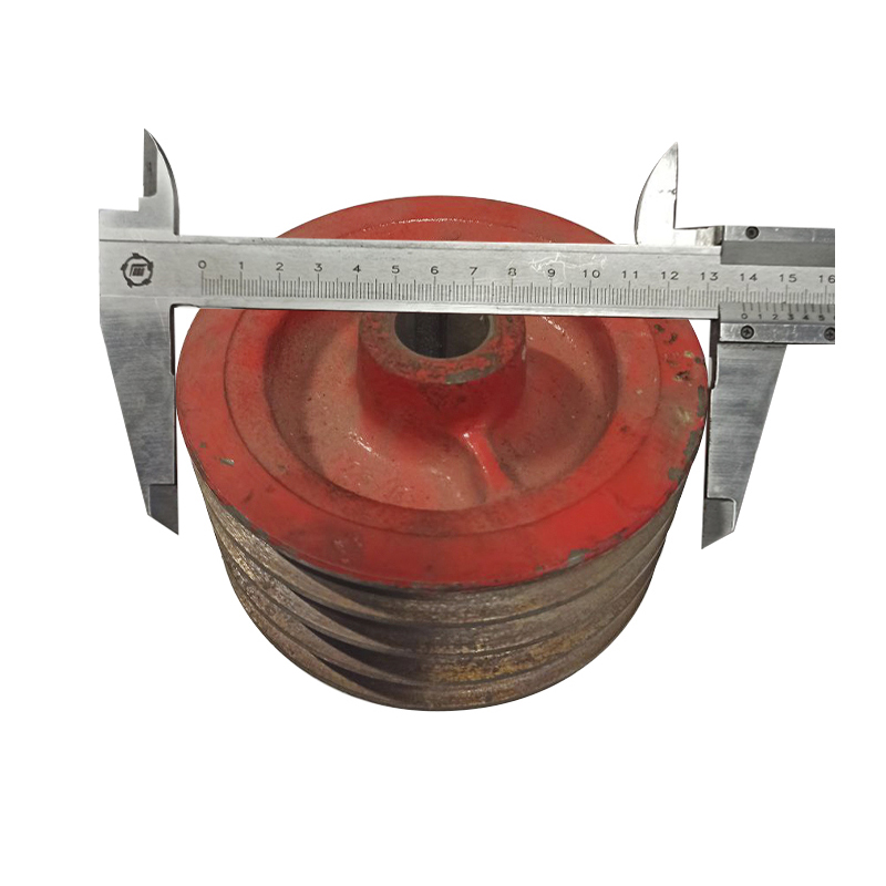 Шкив 4 ручья ф25 под шпонку