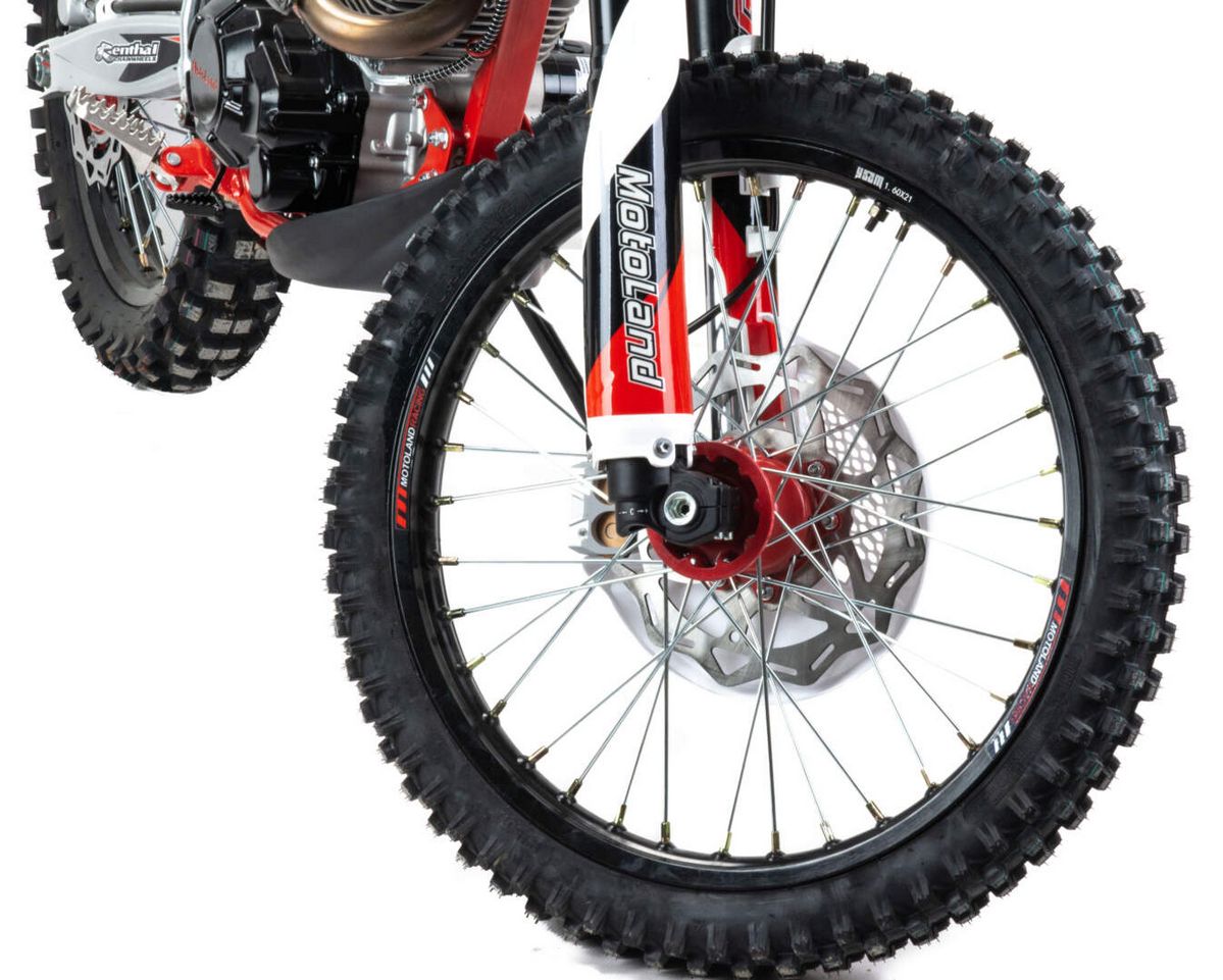 Мотоцикл Кросс Motoland XT300 HS (175FMM 4V) красный РАСПРОДАЖА