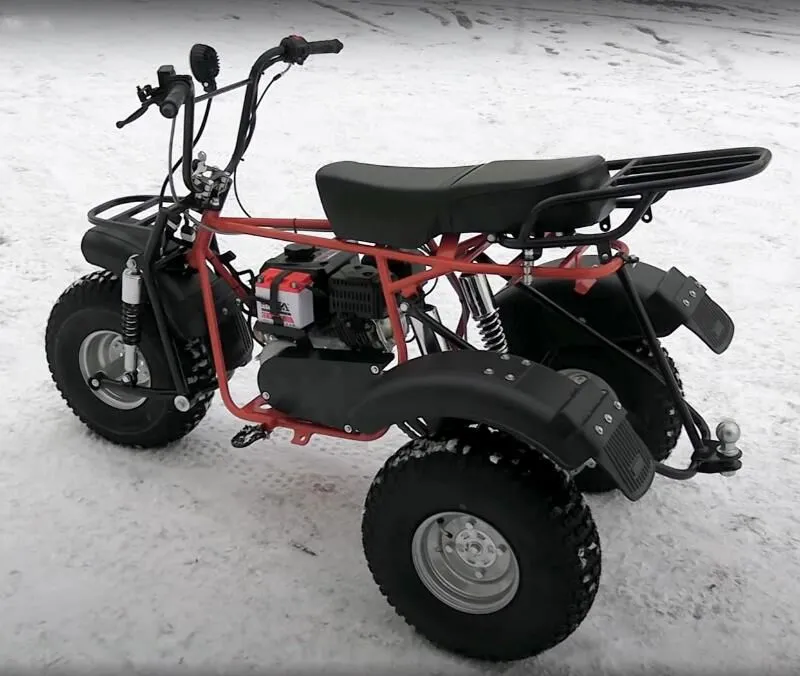 Трицикл ТРИТОН 2, САФАРИ 3LЕ- 8 (длинное седло)