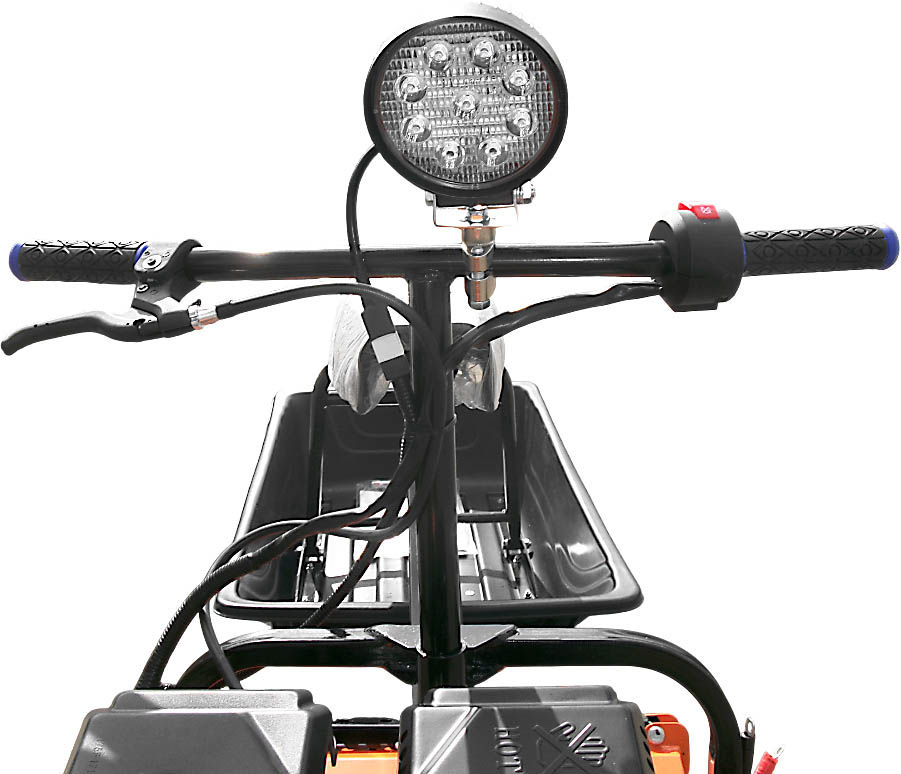 Мотобуксировщик компактный БЕЛКА - 10LE л.с., с ФАРОЙ и ЭЛЕКТРОСТАРТЕРОМ