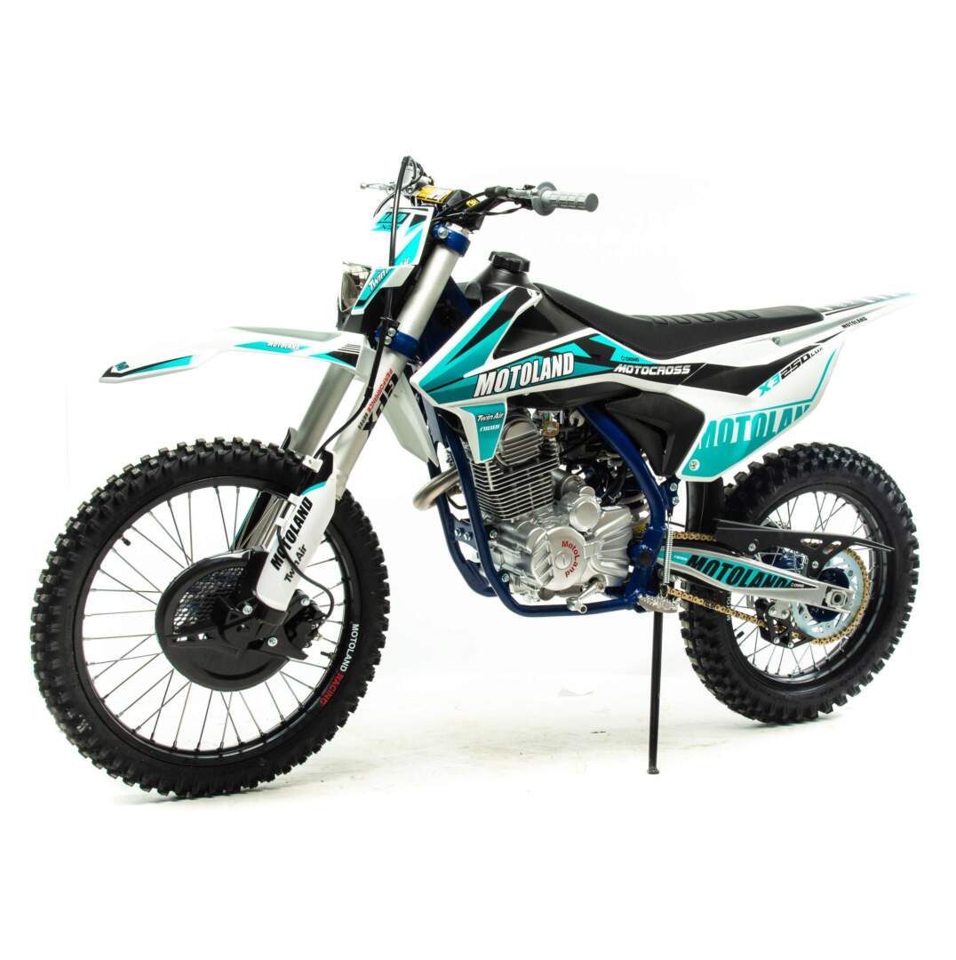 Мотоцикл Кросс Motoland X3 250 PRO (172FMM) синий РАСПРОДАЖА