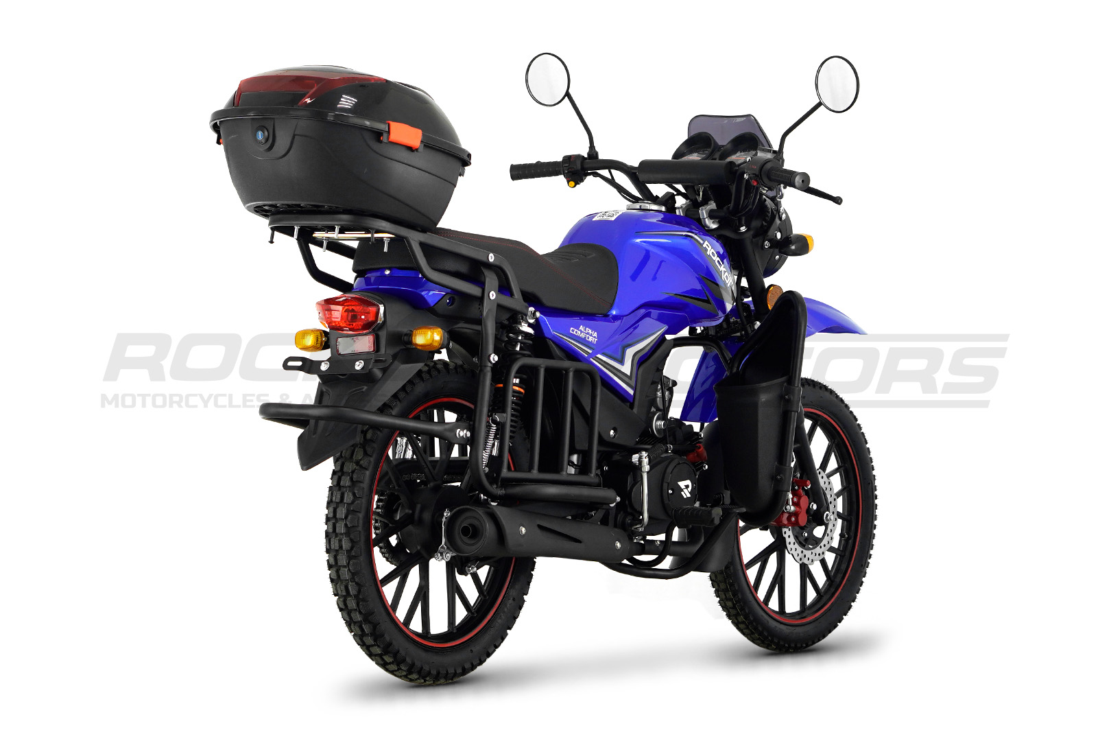 Мопед ROCKOT ALPHA COMFORT (синий глянцевый)