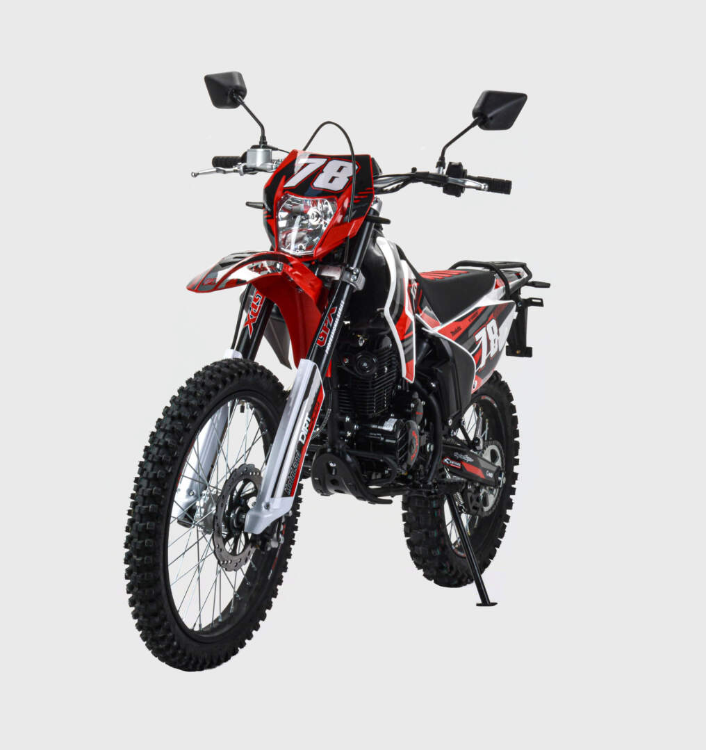 Мотоцикл Кросс Motoland XR300 LITE  (175FMM) с ПТС красный