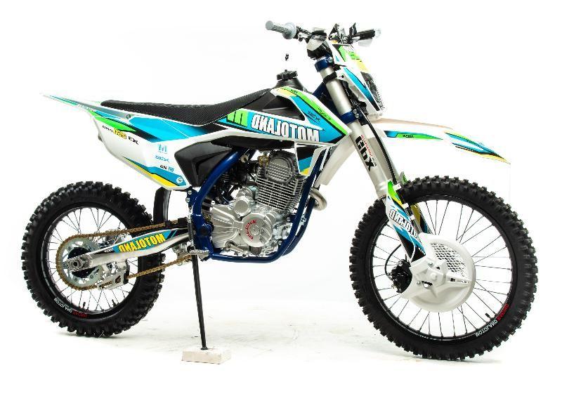 Мотоцикл Кросс Motoland X3 250 PRO (172FMM) зеленый