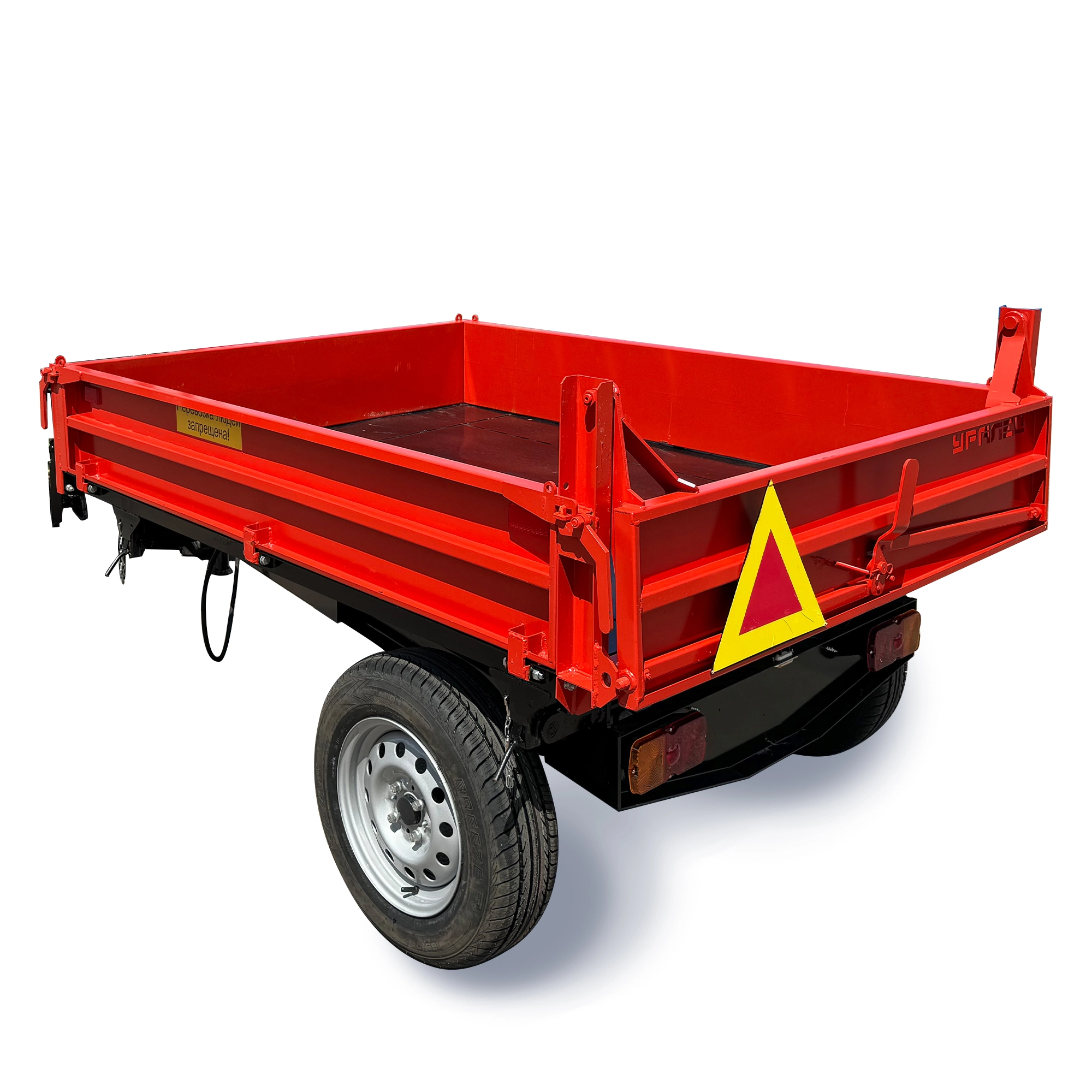 Полуприцеп-самосвал Уралец 1,5т. 3 стороны опрокидования (П03.00.400)