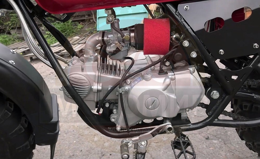 Мотоцикл внедорожный СКАУТ-3-140 PLUS VORTEX (ближний/дальний свет+поворотники)