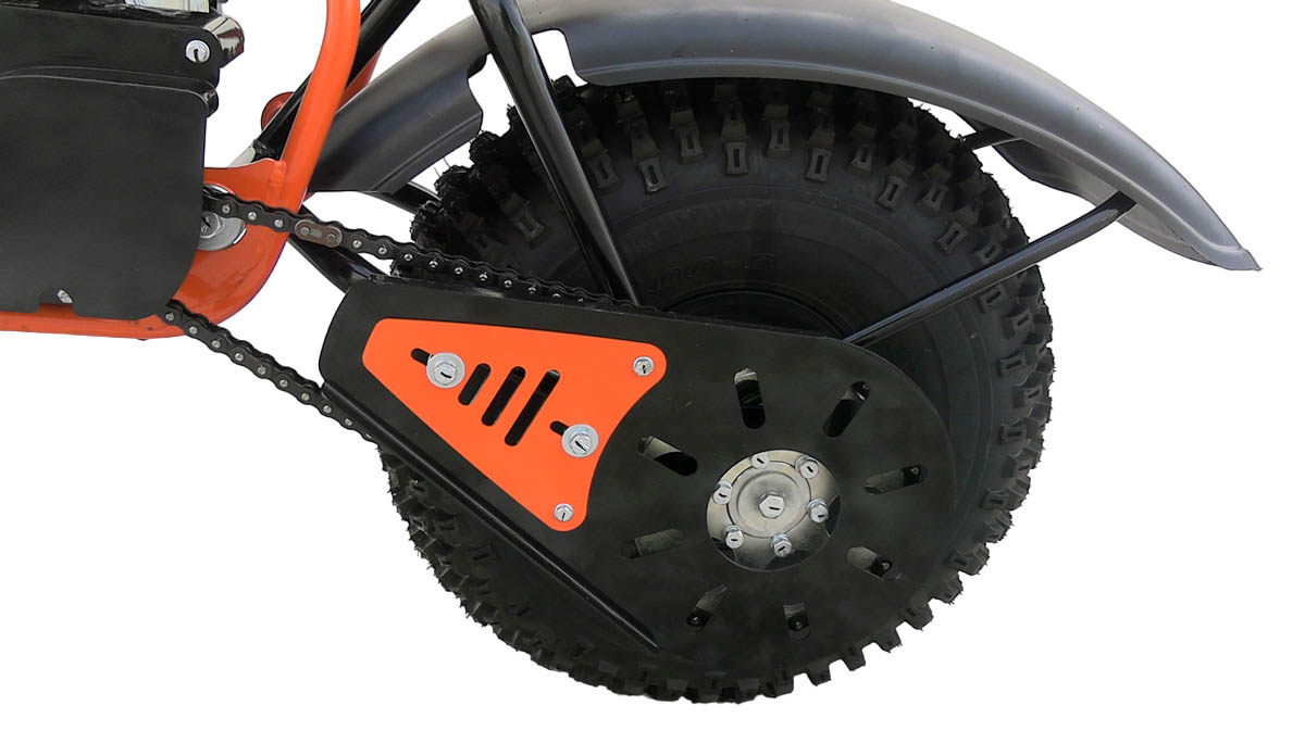 Мотоцикл СКАУТ-7 БОЦМАН 2, 8+ л.с., колеса GIANT, ФАРА, ЭЛ.СТ. перед и зад подв.