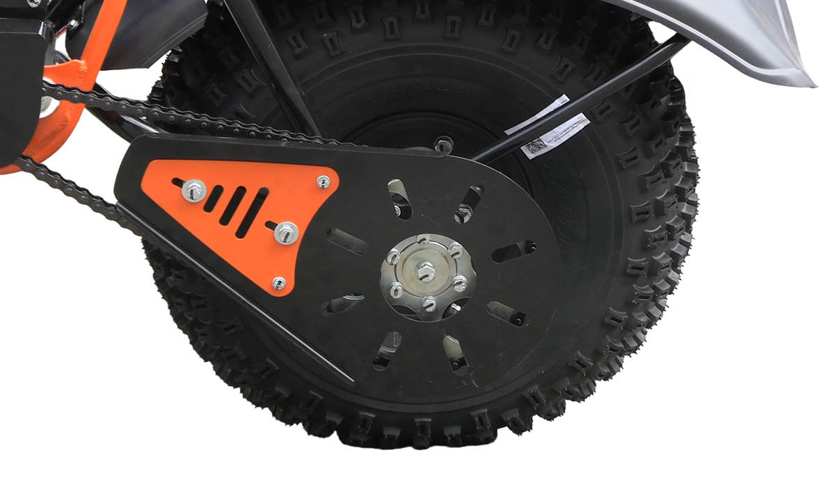 Мотоцикл СКАУТ-7 БОЦМАН 2, 9 лс KP230PRO, колеса GIANT, ФАРА, ЭЛ.СТ. перед и зад подв.