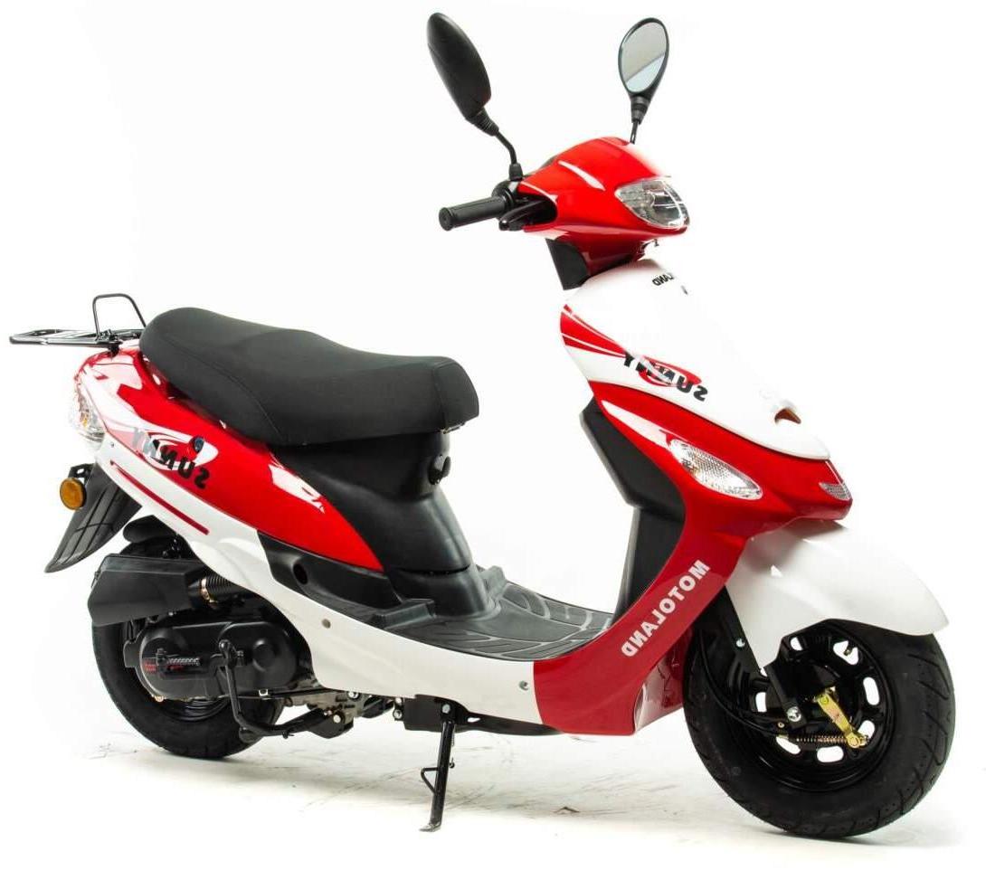 Скутер Motoland SUNNY красный