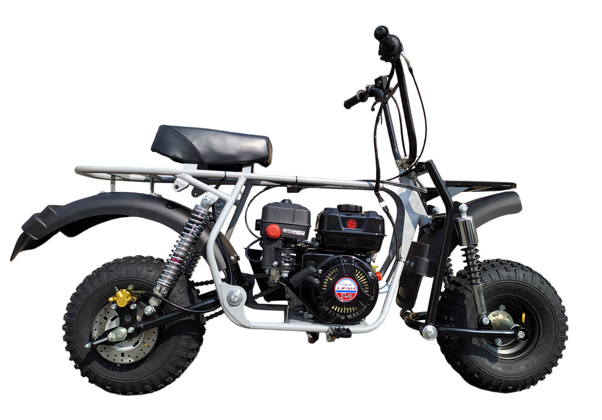 Мотоцикл СКАУТ СПАРК 3 - 7 (передняя и задняя подвеска, 7 л.с. РЕДУКТОР с автоматическим сцеплением)