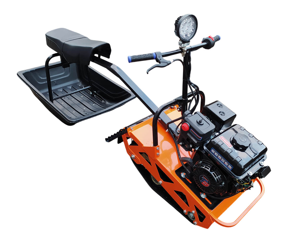 Мотобуксировщик компактный БЕЛКА - 8LE л.с., с ФАРОЙ и ЭЛЕКТРОСТАРТЕРОМ