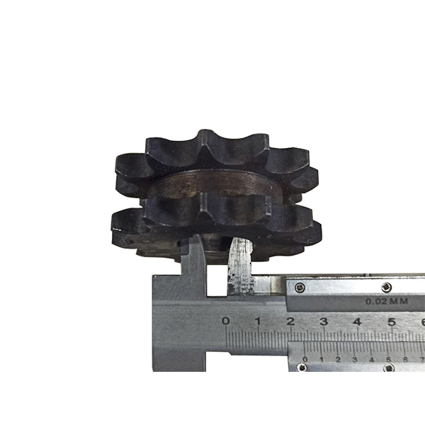 Звездочка двухрядная под шпонку