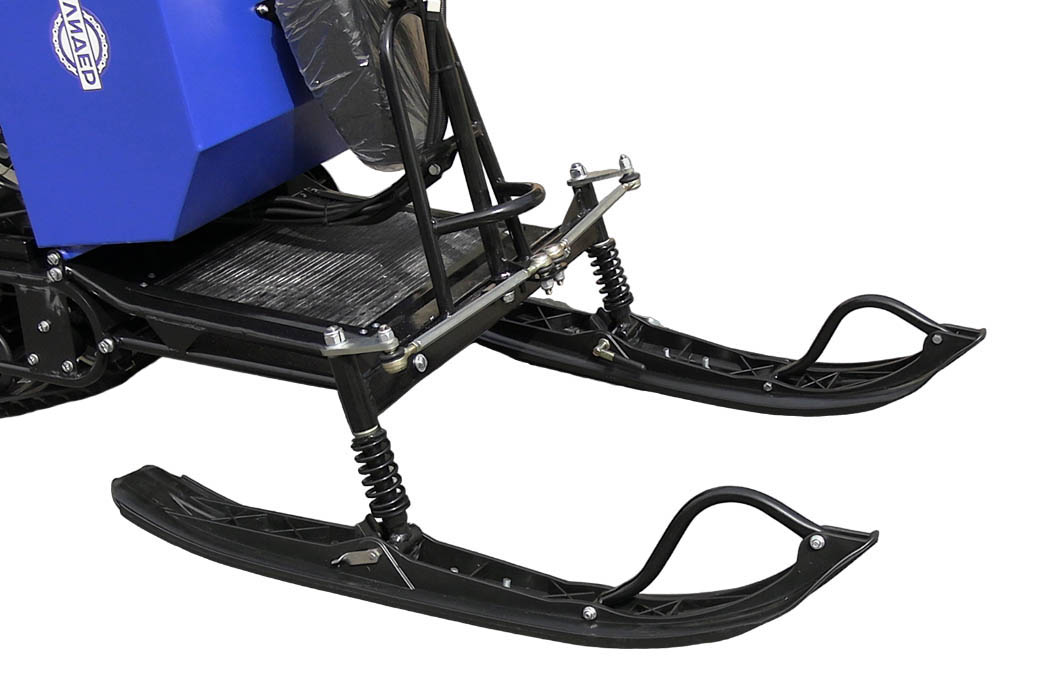 Мотобуксировщик с лыжным модулем 15 л.с., С РЕВЕРСОМ ЛИДЕР-3-3Т-15АП (3 тел.), АДАПТИВНАЯ ПОДВЕСКА