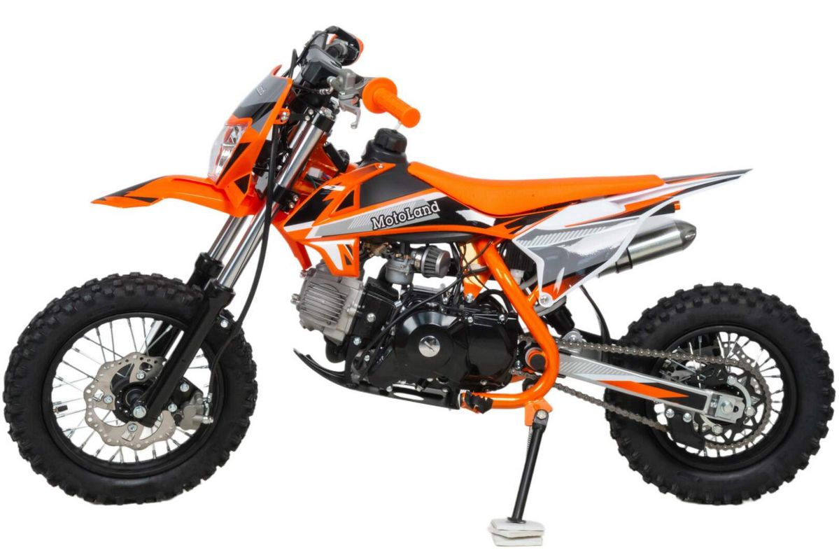 Питбайк  Motoland 110 SX 110 E 12/10 оранжевый