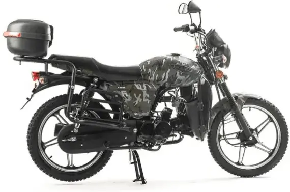 Мопед Motoland Альфа RX LUX 11 черный (А)