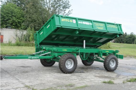 Прицеп тракторный самосвальный 2ПТС-6