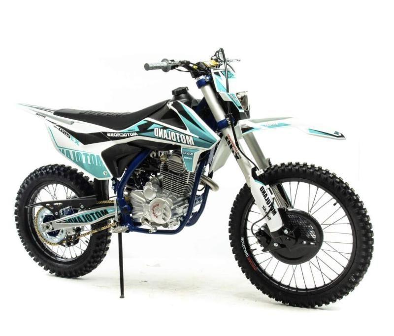 Мотоцикл Кросс Motoland X3 250 PRO (172FMM) синий