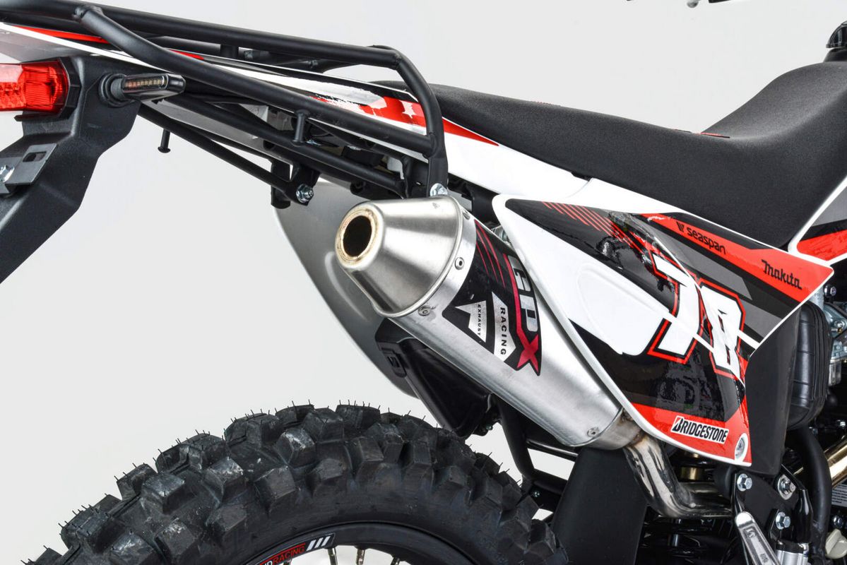 Мотоцикл Кросс Motoland XR300 LITE  (175FMM) с ПТС красный