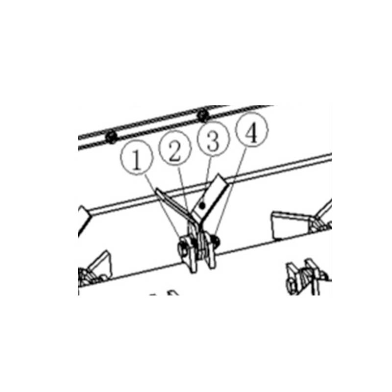 Нож косилки Y для G.US / G.OS / NEFL (пара)