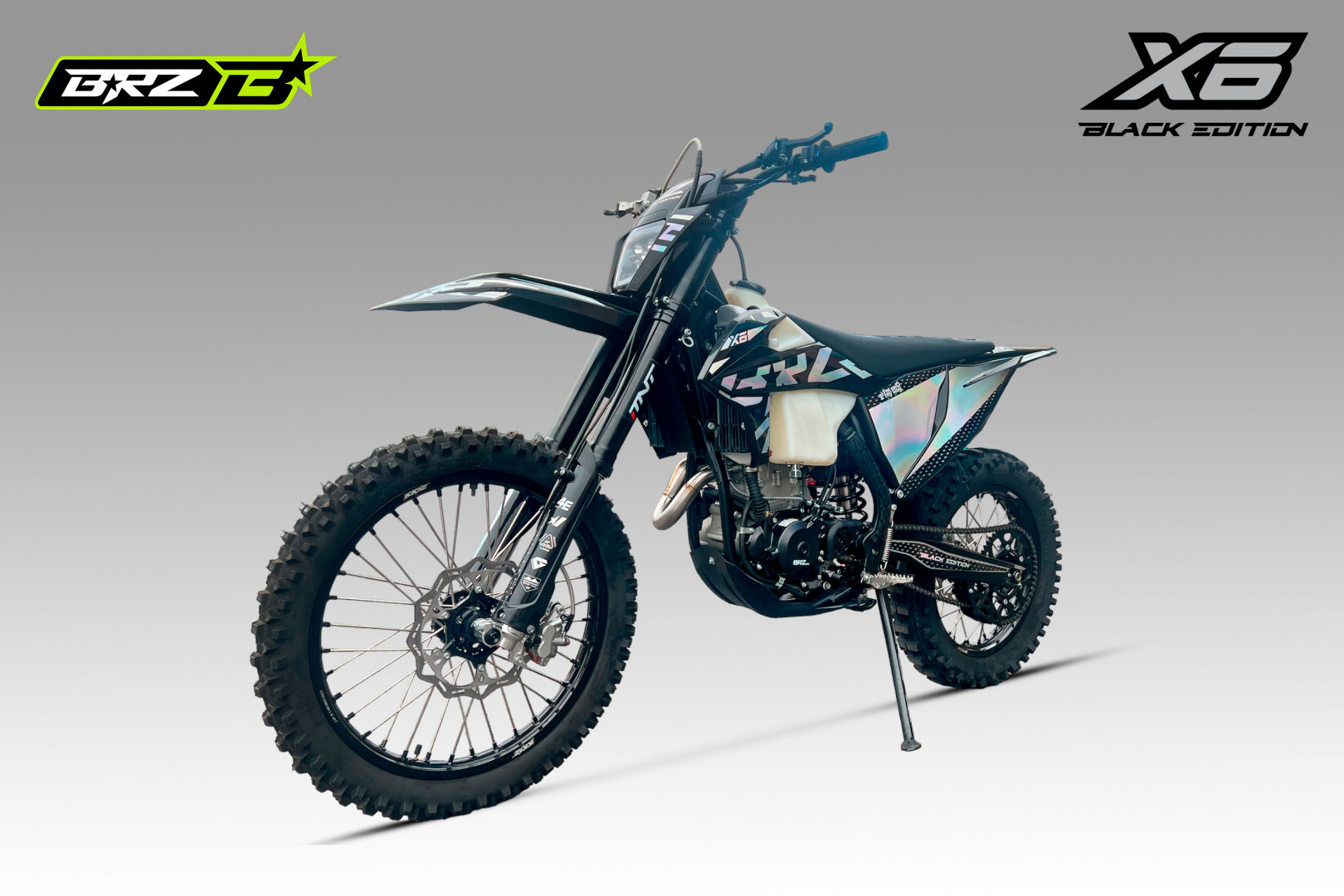 Мотоцикл BRZ X6 Black Edition (ZS 177MN (NС250), 2023 г.)