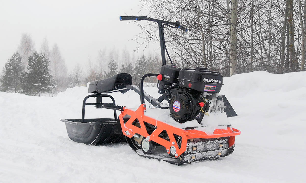 Мотобуксировщик компактный БЕЛКА - 6,5 л.с. (7л.с.)