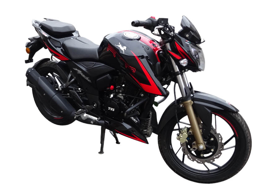 Мотоцикл TVS APACHE RTR 200 4V (Индия) (4х клапанный двигатель, 21 лс.)