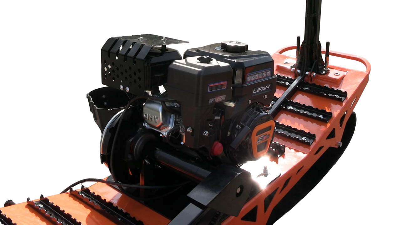 Мотосноуборд ИСКРА-2, вариатор TAV2-40, двигатель LIFAN KP230 8+ л.с., фара, тормоз