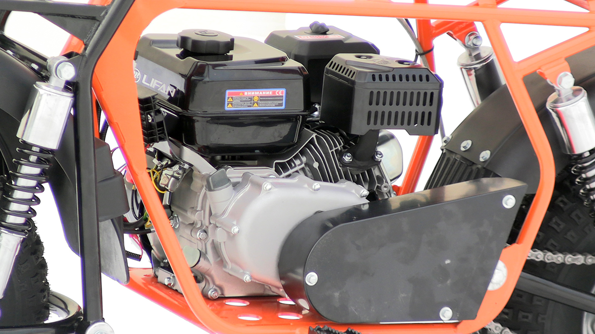 Мотоцикл СКАУТ САФАРИ 3L- 8+ BIGFOOT (ФАРА, перед и зад подвес. KP230 -8 л.с.,руч.старт, диск торм)