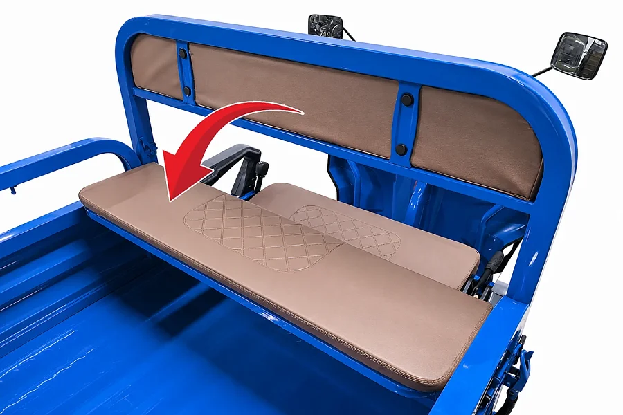 Грузовой электротрицикл Rutrike Дукат NEXT 1500 72V1500W