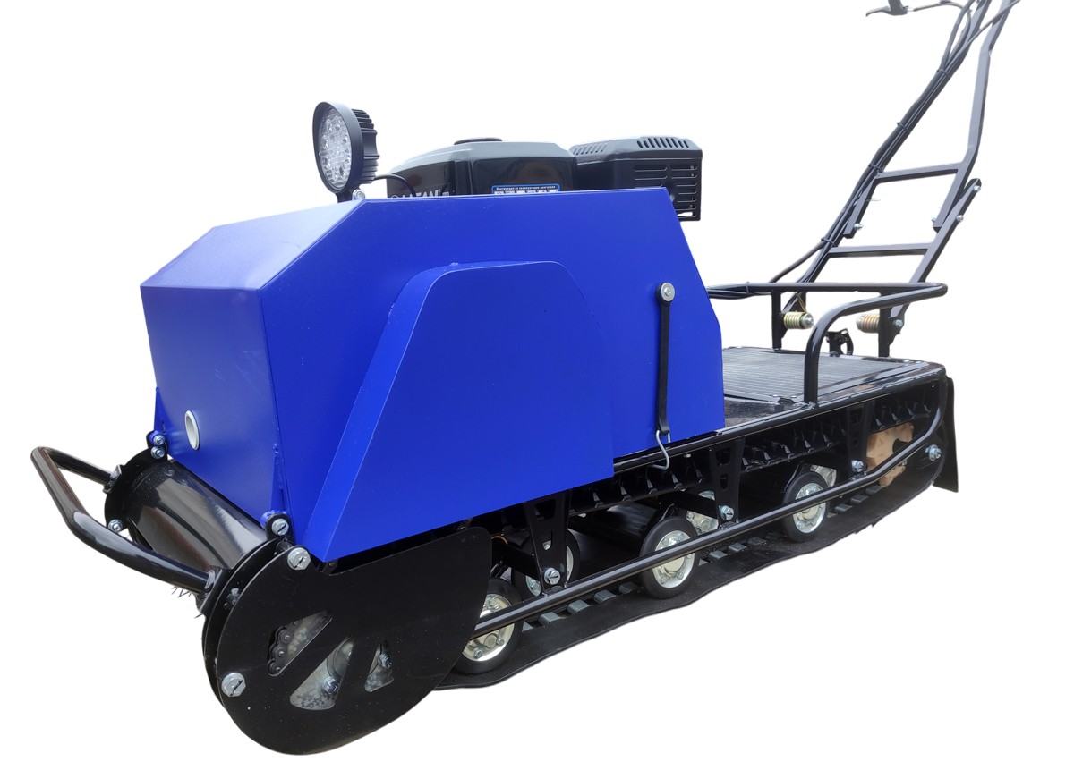 Мотобуксировщик без лыжного модуля 15 л.с., ЛИДЕР-1-3Т-15АП (3 тележ.), АДАПТИВНАЯ ПОДВЕСКА