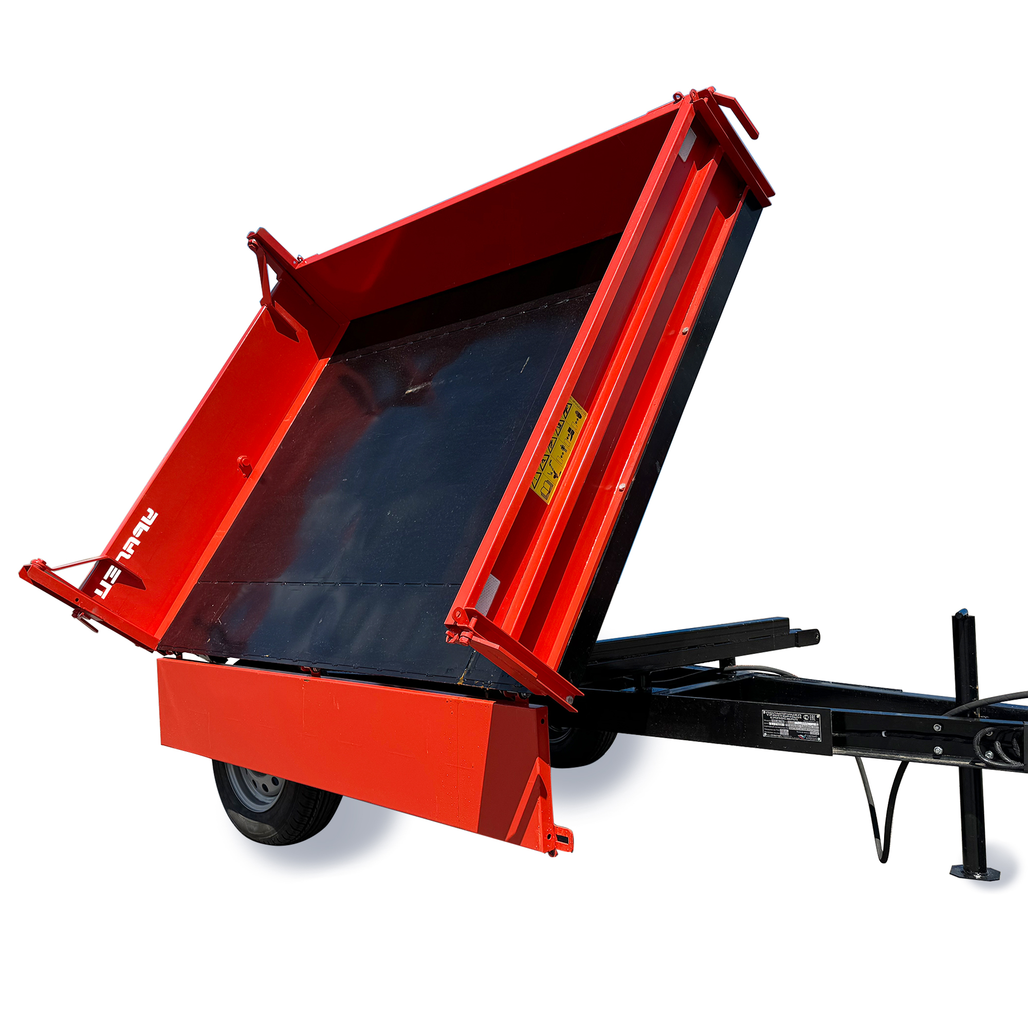 Полуприцеп-самосвал Уралец 1,5т. 3 стороны опрокидования (П03.00.400)