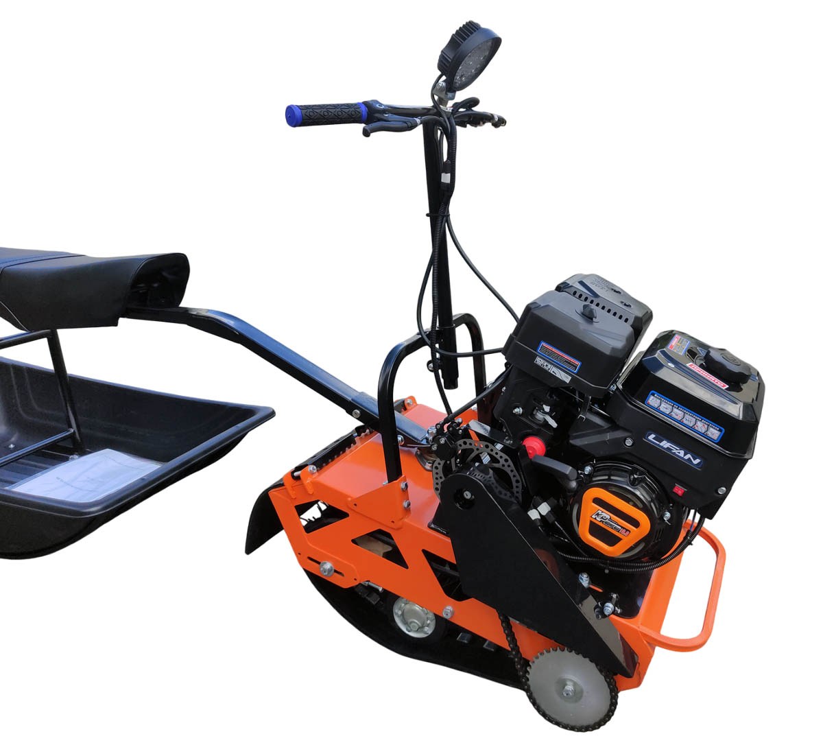 Мотобуксировщик компактный БЕЛКА 2 - CVTL (+Фара) 10 л.с.KP270, ВАРИАТОР TAV2-40