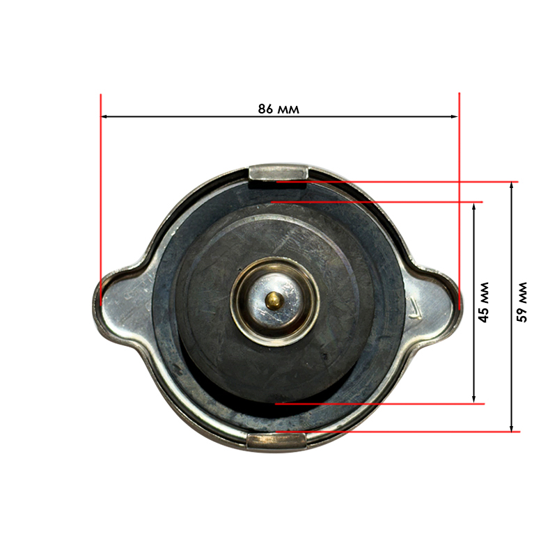 Крышка радиатора R190/192N 152/184