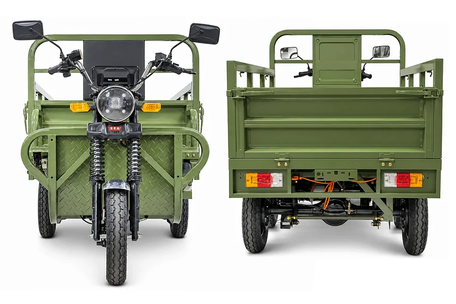 Грузовой электротрицикл Rutrike Каскад 1600 60V1000*2W
