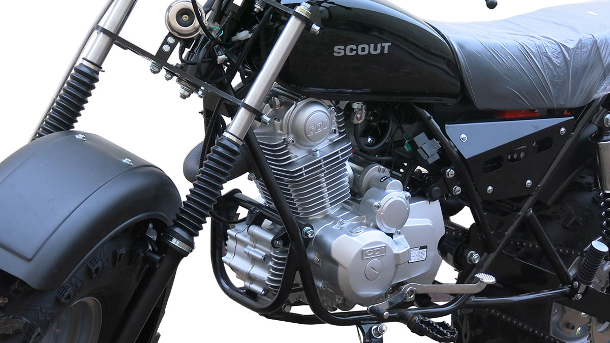 Мотоцикл внедорожный СКАУТ-3VR-250 колеса 12"