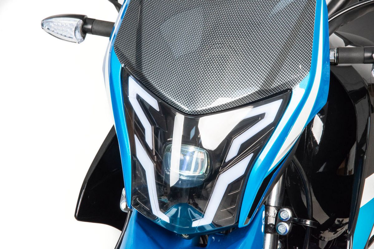 Мотоцикл Кросс 250 ENDURO LT (XF250-B) NEON синий